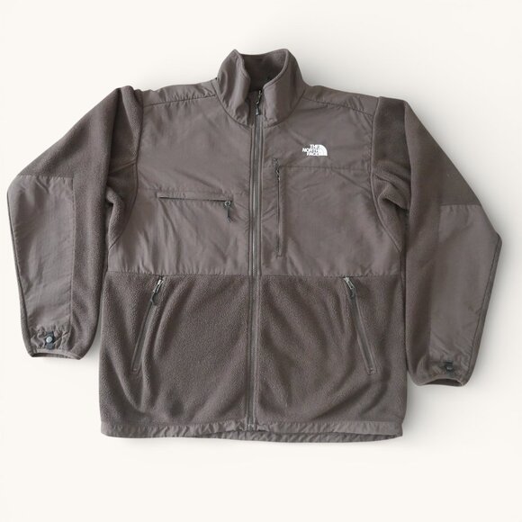 The North Face Other - The North Face Men’s XL Denali Brown Fleece Full Zip Jacket